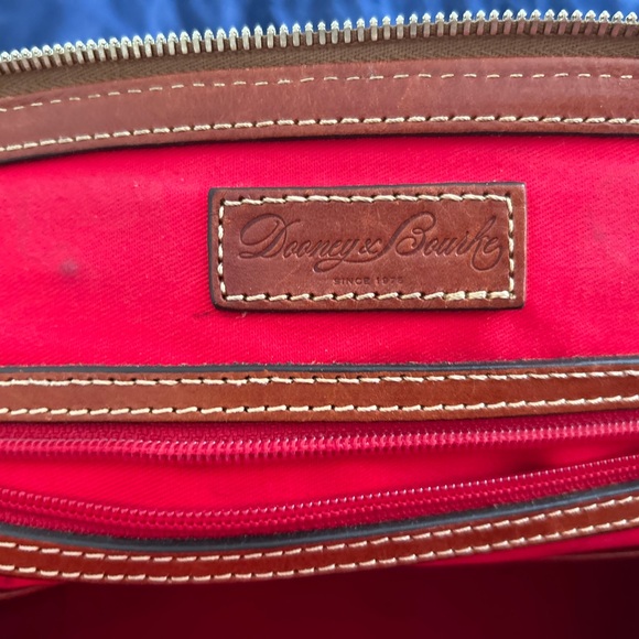 Dooney & Bourke Red and Brown Interior - Picture 3 of 4